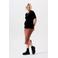 Noppies maternity ribgebreide zwangerschapsrok Vija van polyester roodbruin