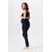 Noppies maternity voedingstop Gayla met ribstructuur donkerblauw