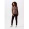 Noppies maternity low waist skinny broek Renee donkerbruin