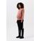 Noppies maternity ribgebreide zwangerschapsrok Vija van polyester zwart