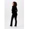 Noppies maternity zwangerschaps- en voedingslongsleeve Rosa zwart