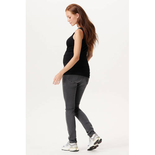 Noppies maternity zwangerschapstanktop Sama zwart afbeelding