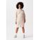Noppies maternity gebreide zwangerschaps- en voedingsjurk Mico beige