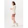Noppies maternity zwangerschaps- en voedingssweater Lesy offwhite