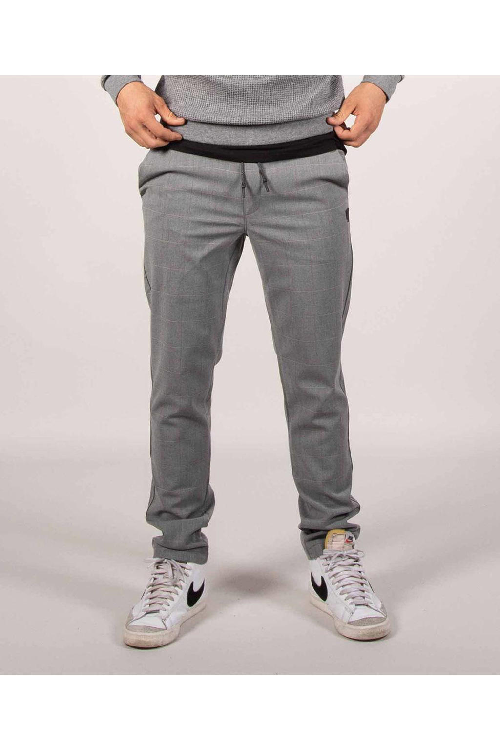 Selected Homme 175-ROBERT FLEX - Broek - grey melange/grijs gemêleerd