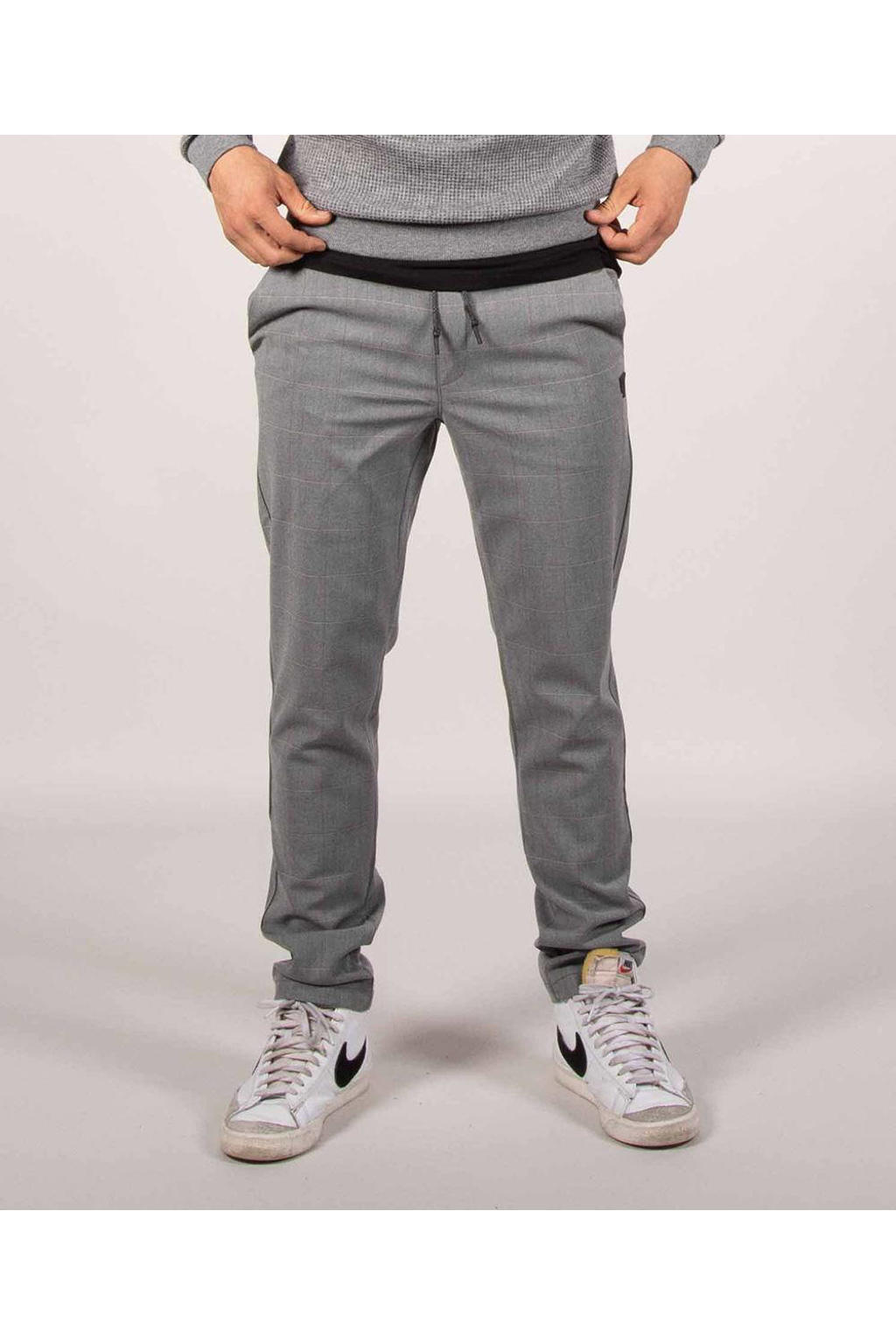 Selected Homme 175-ROBERT FLEX - Broek - grey melange/grijs gemêleerd Selected Homme 175-ROBERT FLEX - Broek - grey melange/grijs gemêleerd