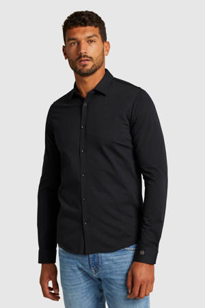regular fit overhemd black