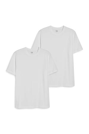 ondershirt (set van 2) wit