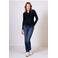 LOVE2WAIT low waist zwangerschaps straight leg jeans stone wash