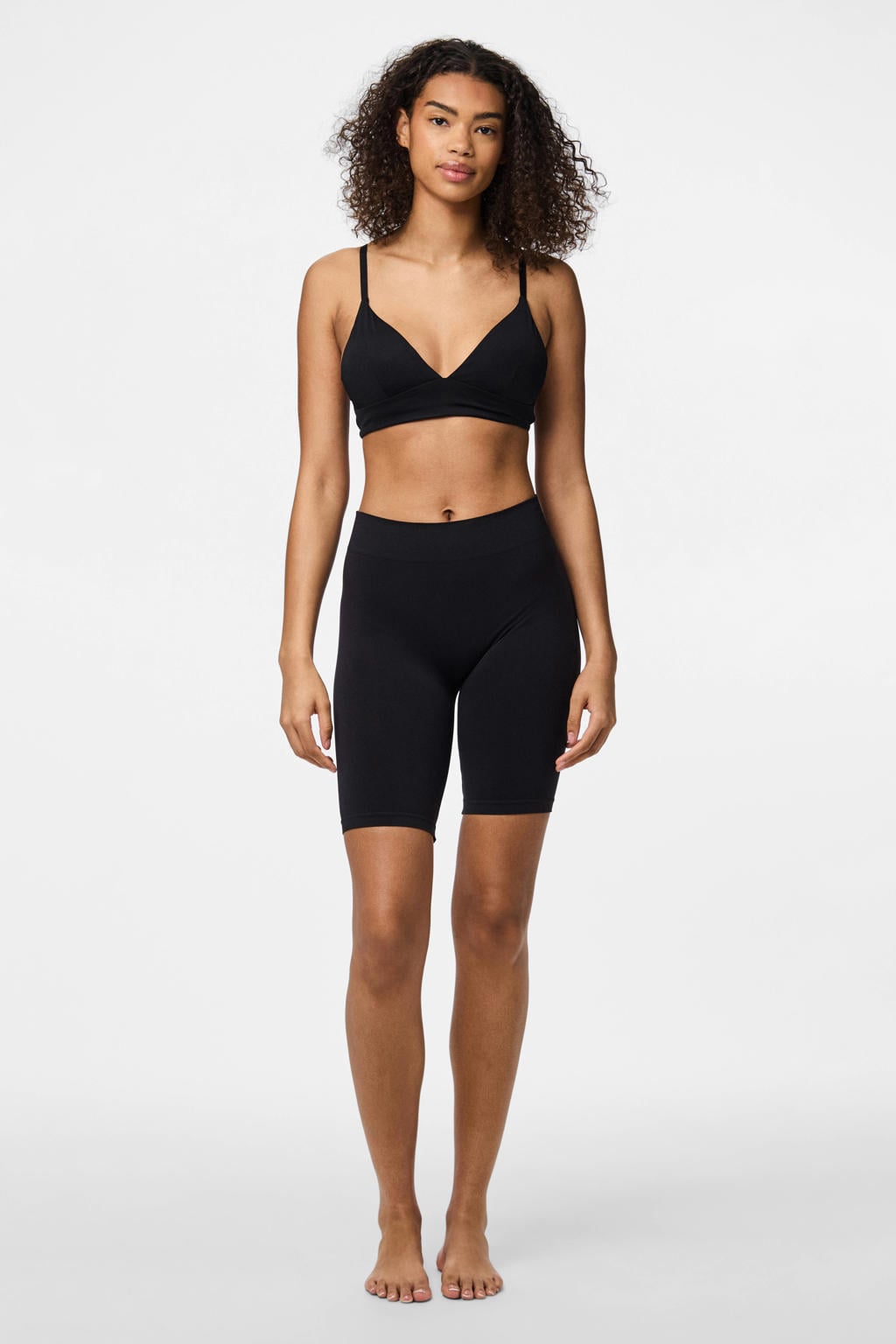PIECES voorgevormde bralette PCNAMEE zwart