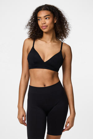 voorgevormde bralette PCNAMEE zwart