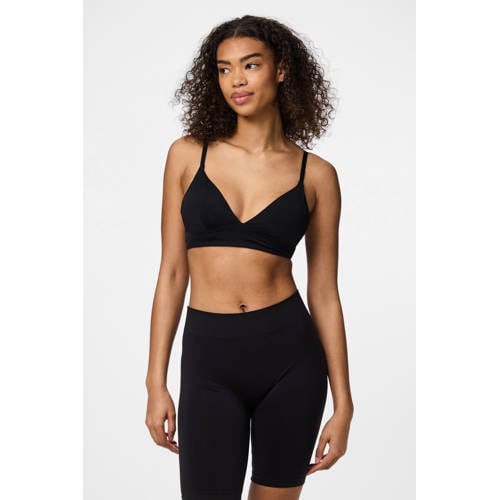 PIECES voorgevormde bralette PCNAMEE zwart afbeelding