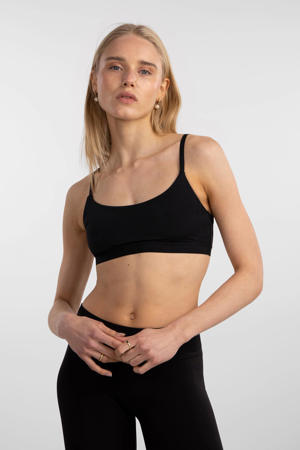 niet-voorgevormde bh top PCNAMEE zwart