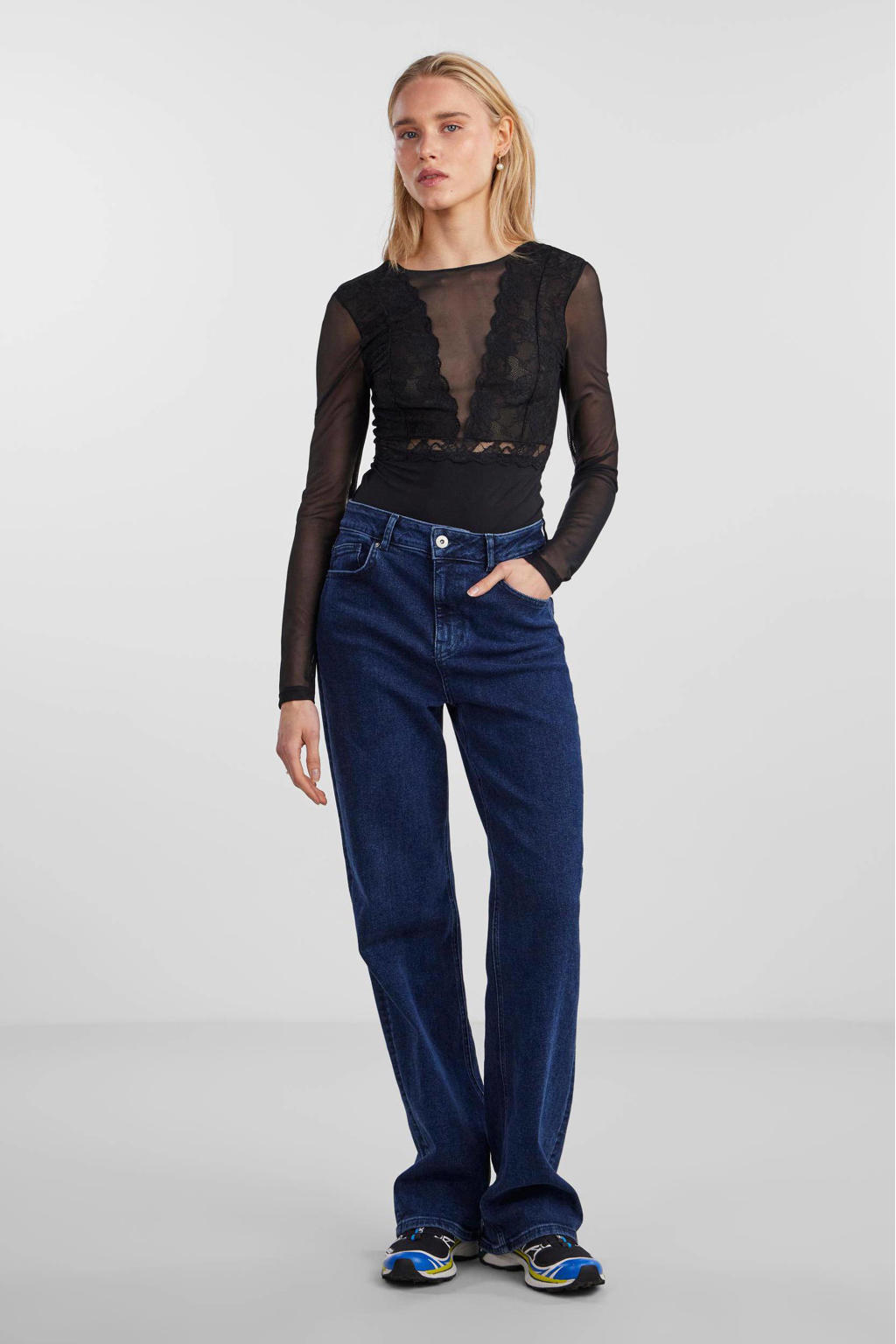 PIECES body PCSICCA zwart