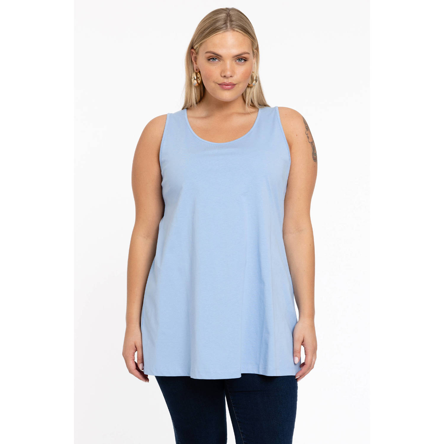 YOEK singlet lichtblauw