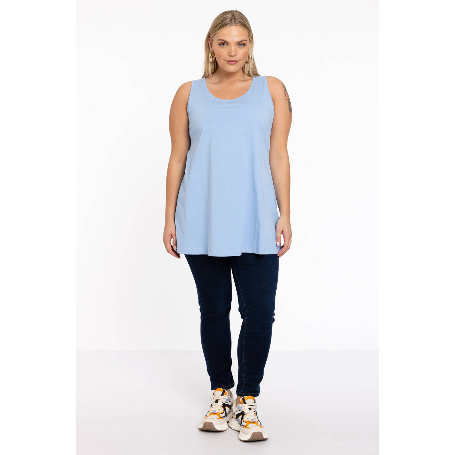 YOEK singlet lichtblauw