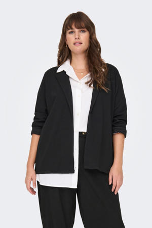 rechtvallende blazer CARSANIA zwart