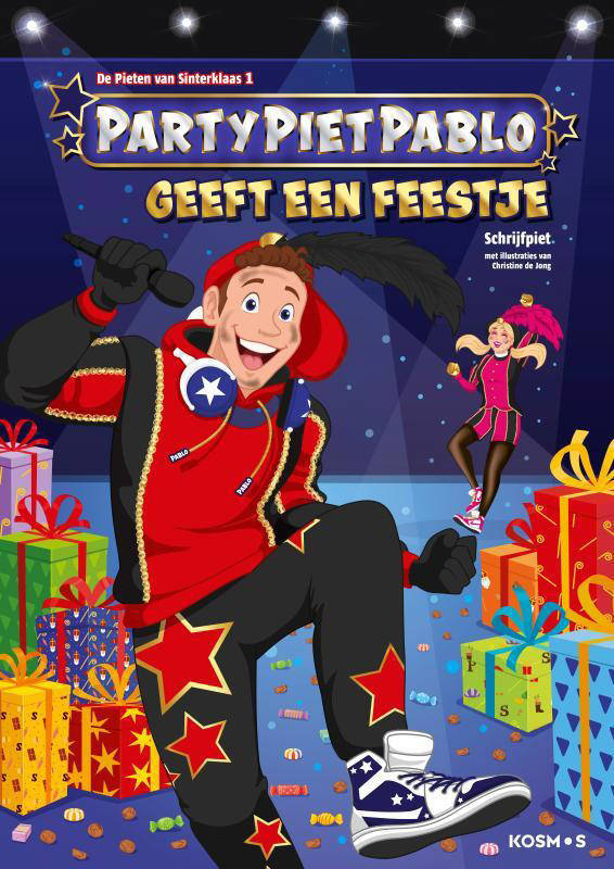 Schrijfpiet De Pieten Van Sinterklaas: Party Piet Pablo Geeft Een ...