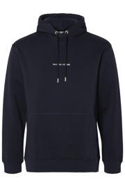 thumbnail: Selected hoodie SLHHANKIE met logo blauw