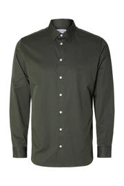 thumbnail: Selected slim fit overhemd SLHSLIMETHAN groen
