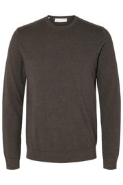 thumbnail: Selected gemêleerde pullover SLHBERG bruin