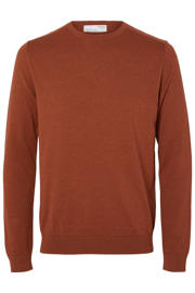 thumbnail: Selected gemêleerde pullover SLHBERG rood