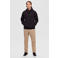Selected hoodie SLHHANKIE met logo zwart