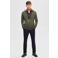 Selected gemêleerd vest SLHBERG groen