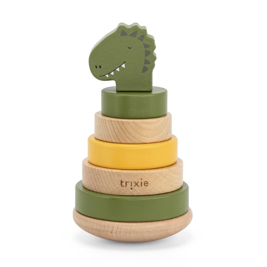 Trixie houten stapeltoren Mr. Dino