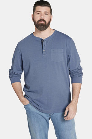 longsleeve EARL BRYN Plus Size blauw