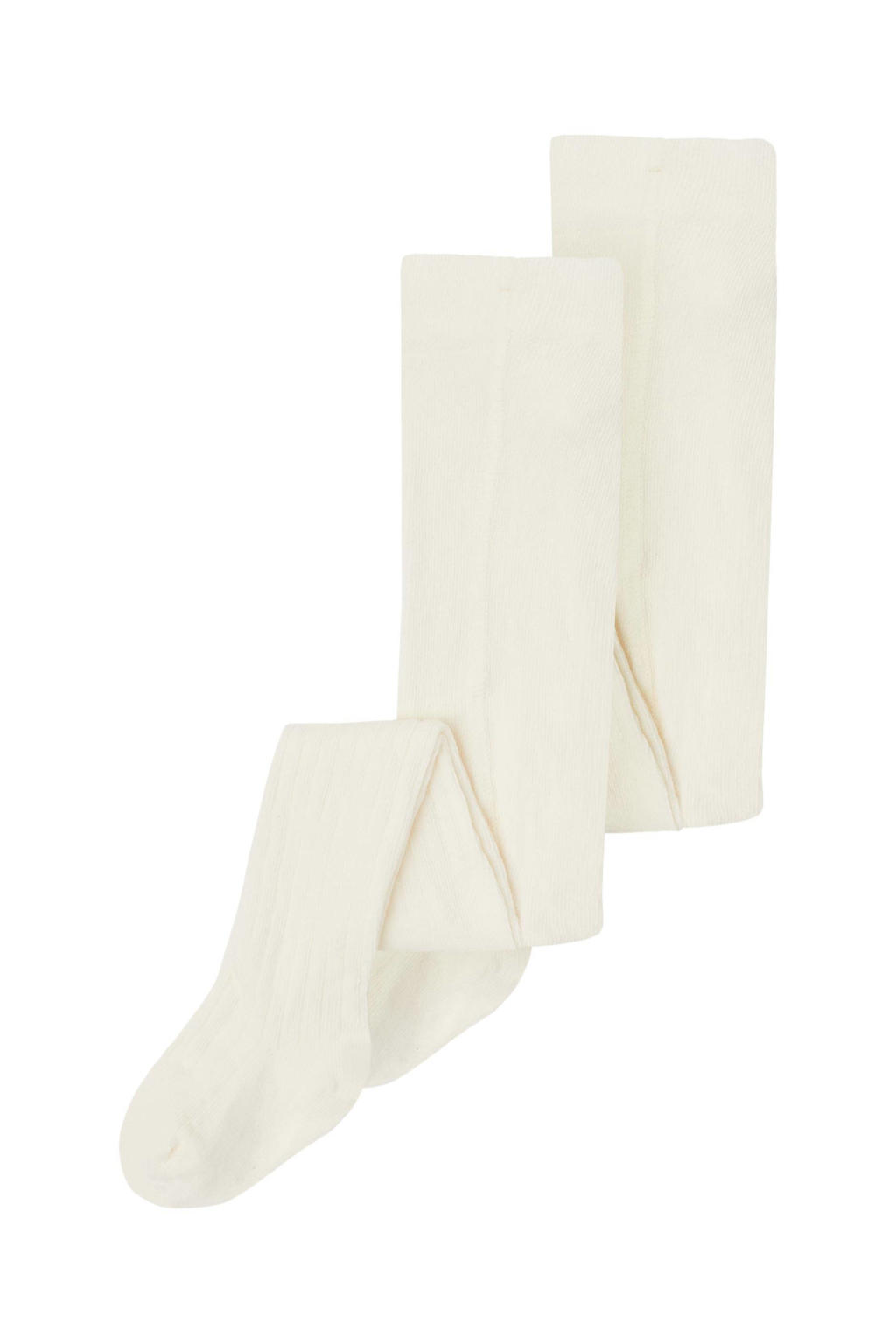 NAME IT KIDS maillot NKNPANTYHOSE - offwhite (set van 2)