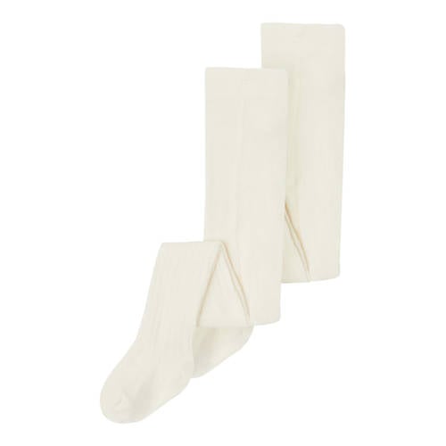 NAME IT KIDS maillot NKNPANTYHOSE - set van 2 offwhite afbeelding