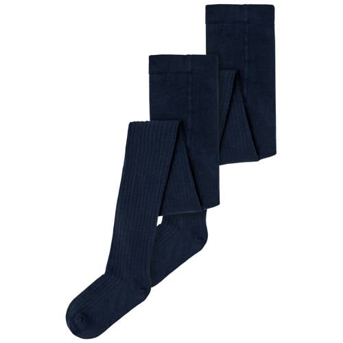 NAME IT KIDS maillot NKNPANTYHOSE -set van 2 donkerblauw afbeelding