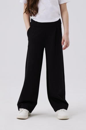 straight fit broek NKFNAIDA zwart