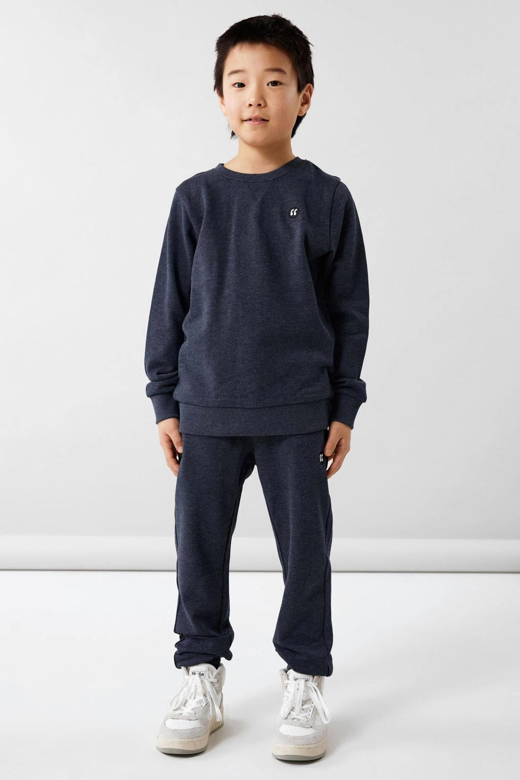 NAME IT KIDS sweater NKMVIMO donkerblauw