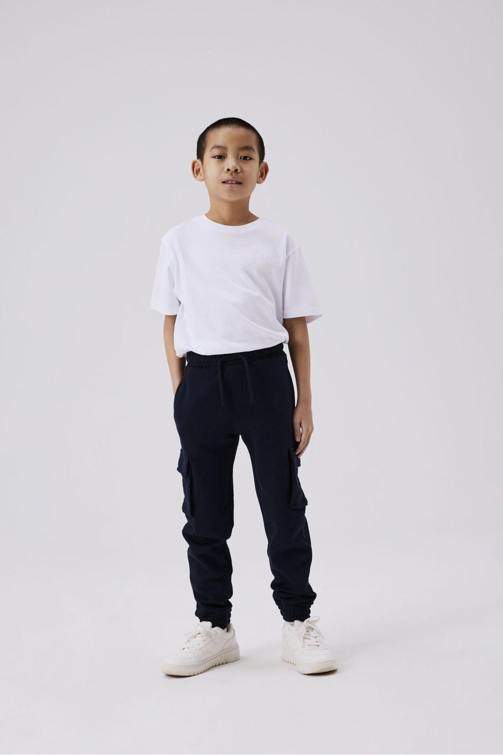 NAME IT KIDS cargobroek NKMOLLIE donkerblauw
