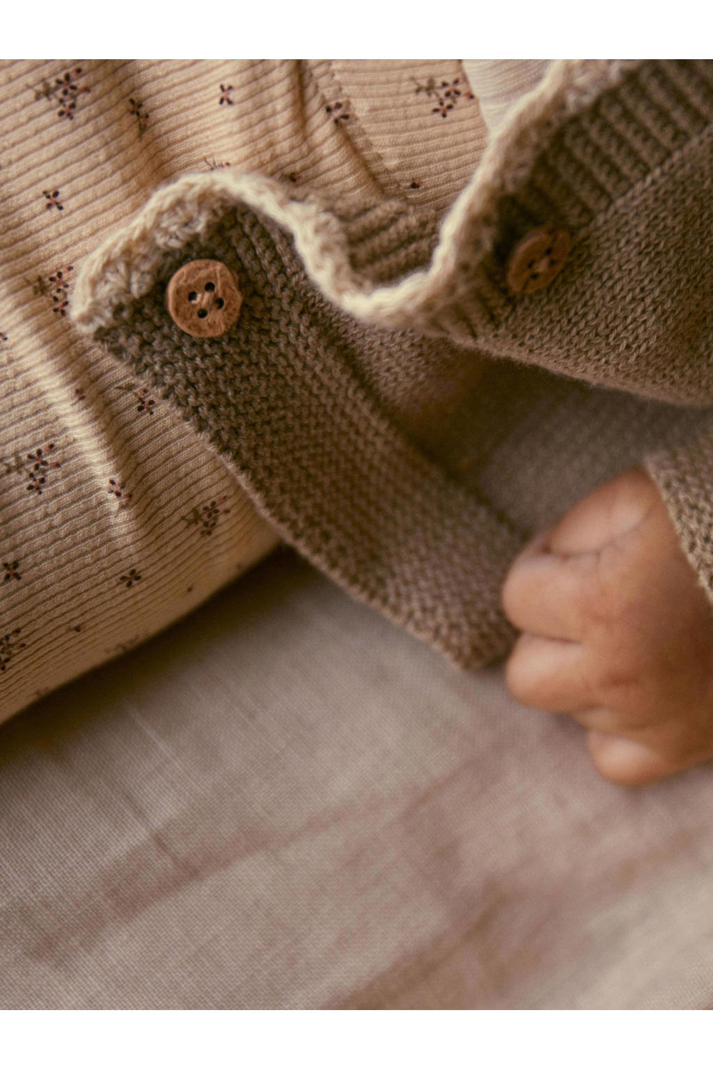 LIL' ATELIER BABY regular legging beige