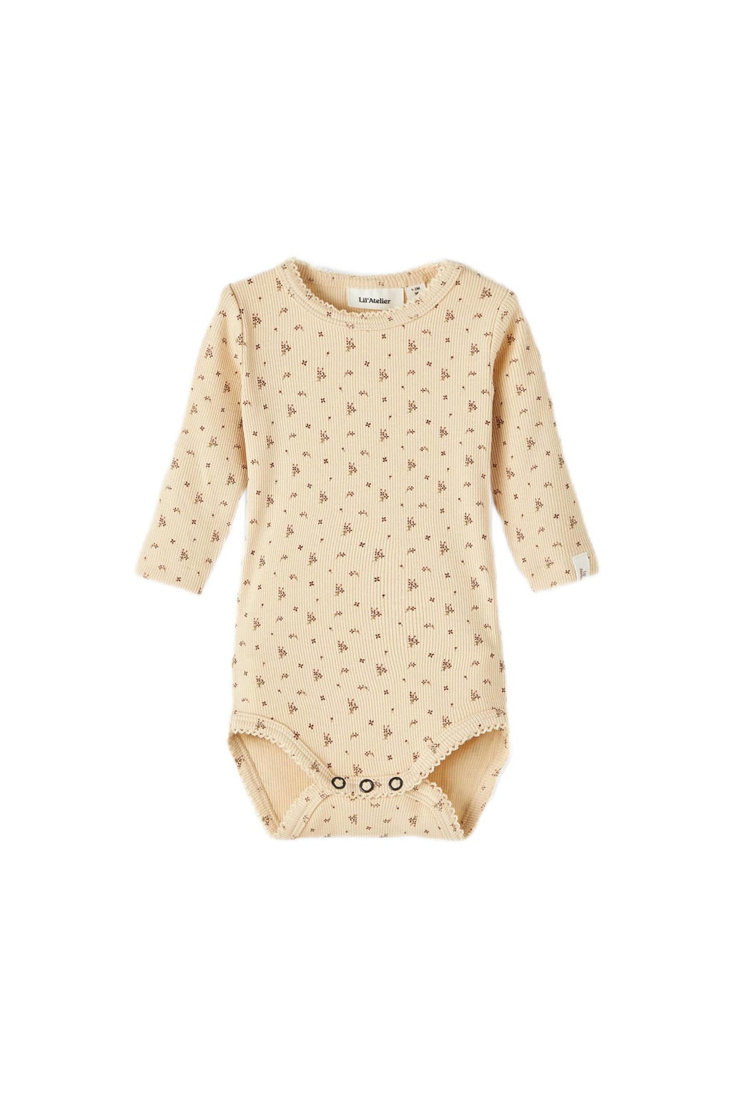 LIL' ATELIER BABY NBFGAGO romper ecru