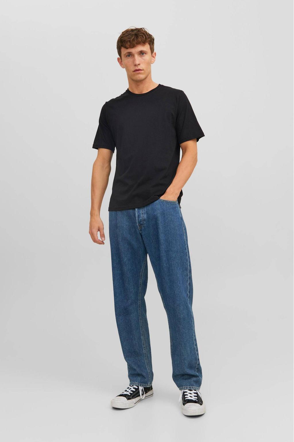 JACK & JONES regular T-shirt zwart