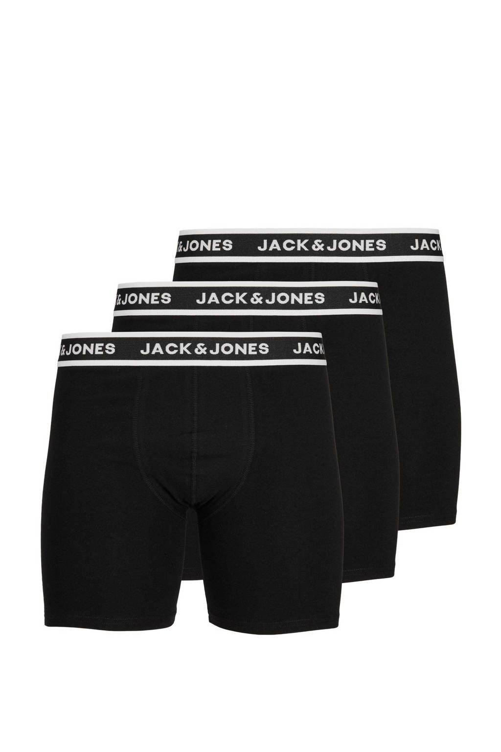 JACK JONES boxershort JACSOLID (set van 3) wehkamp