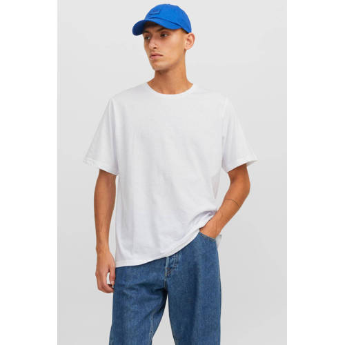 JACK & JONES regular T-shirt wit afbeelding