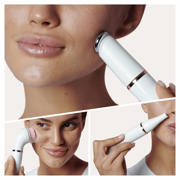 thumbnail: Braun  FaceSpa Pro 912 gezichtsepilator - Wit/Brons