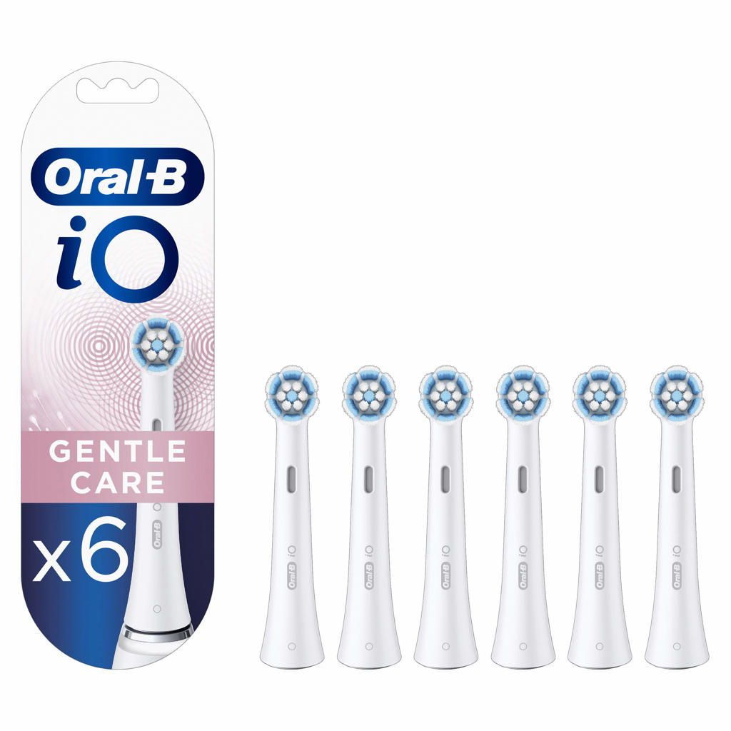 Oral-B  iO Gentle Care opzetborstels wit - 6 stuks