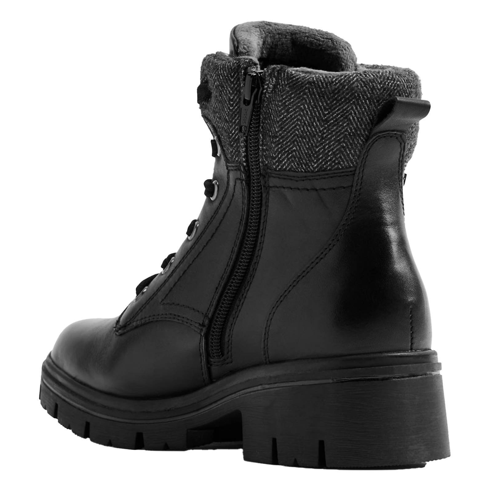 Leren veterboots best sale