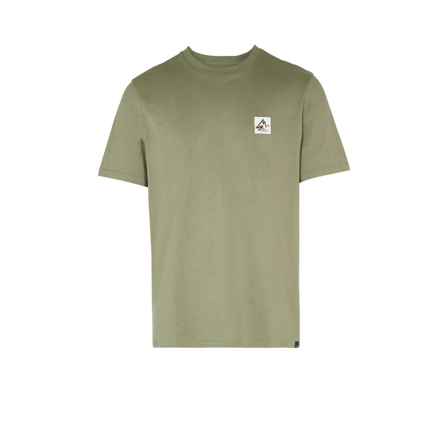 O'Neill T-shirt met logo deep lichen green