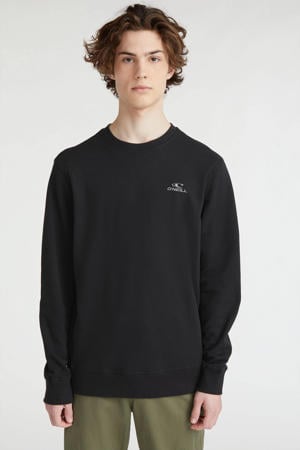 sweater met logo black out