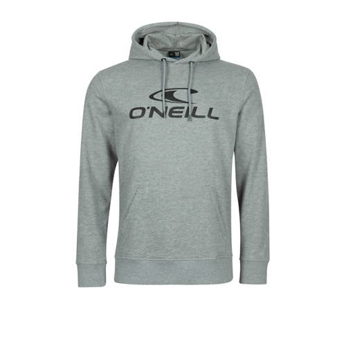 O'Neill hoodie met printopdruk grijs