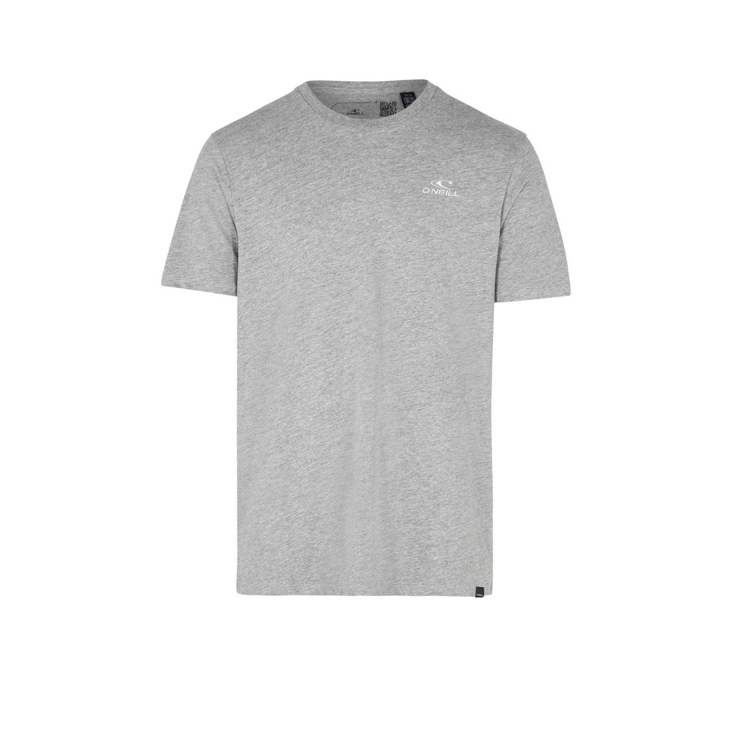 O'Neill T-shirt met logo grijs