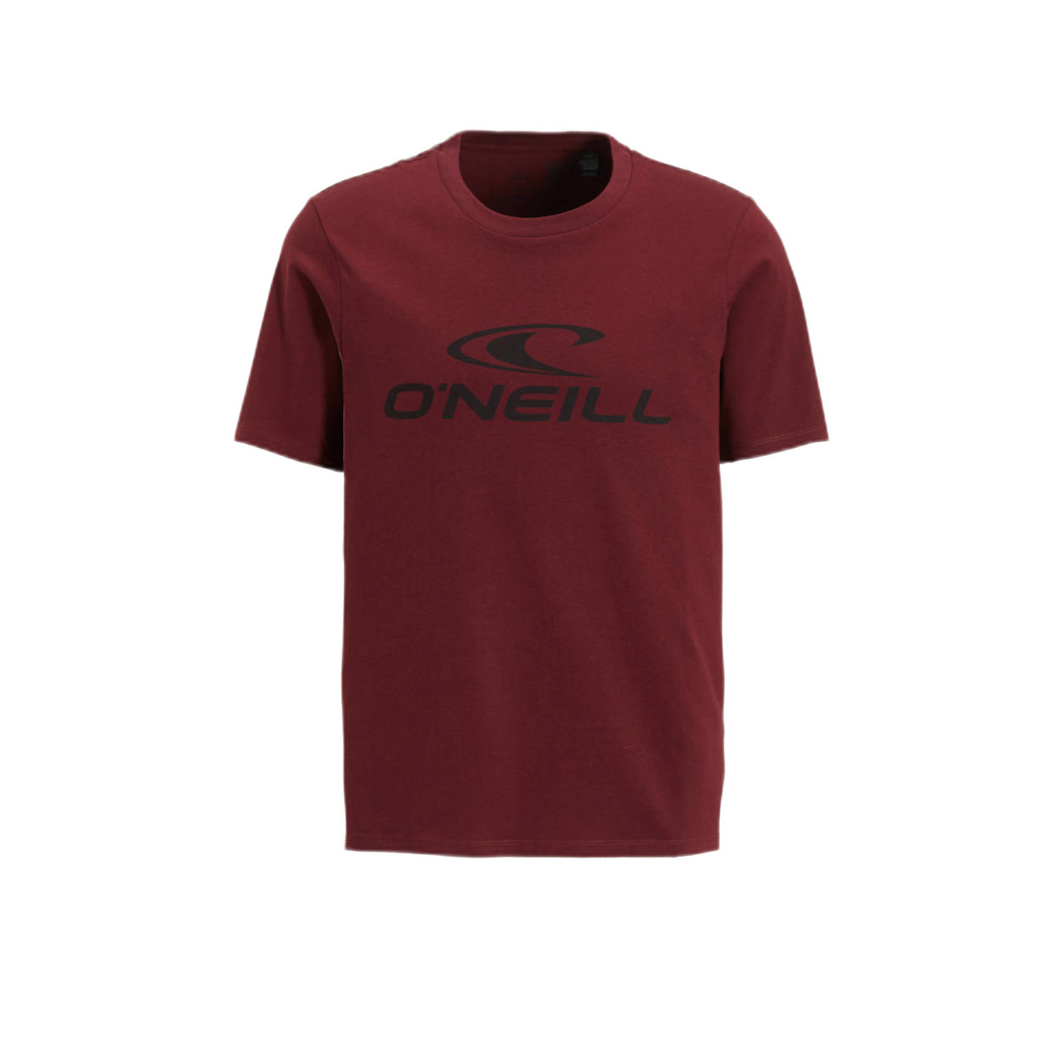 O'Neill T-shirt met printopdruk bordeaux