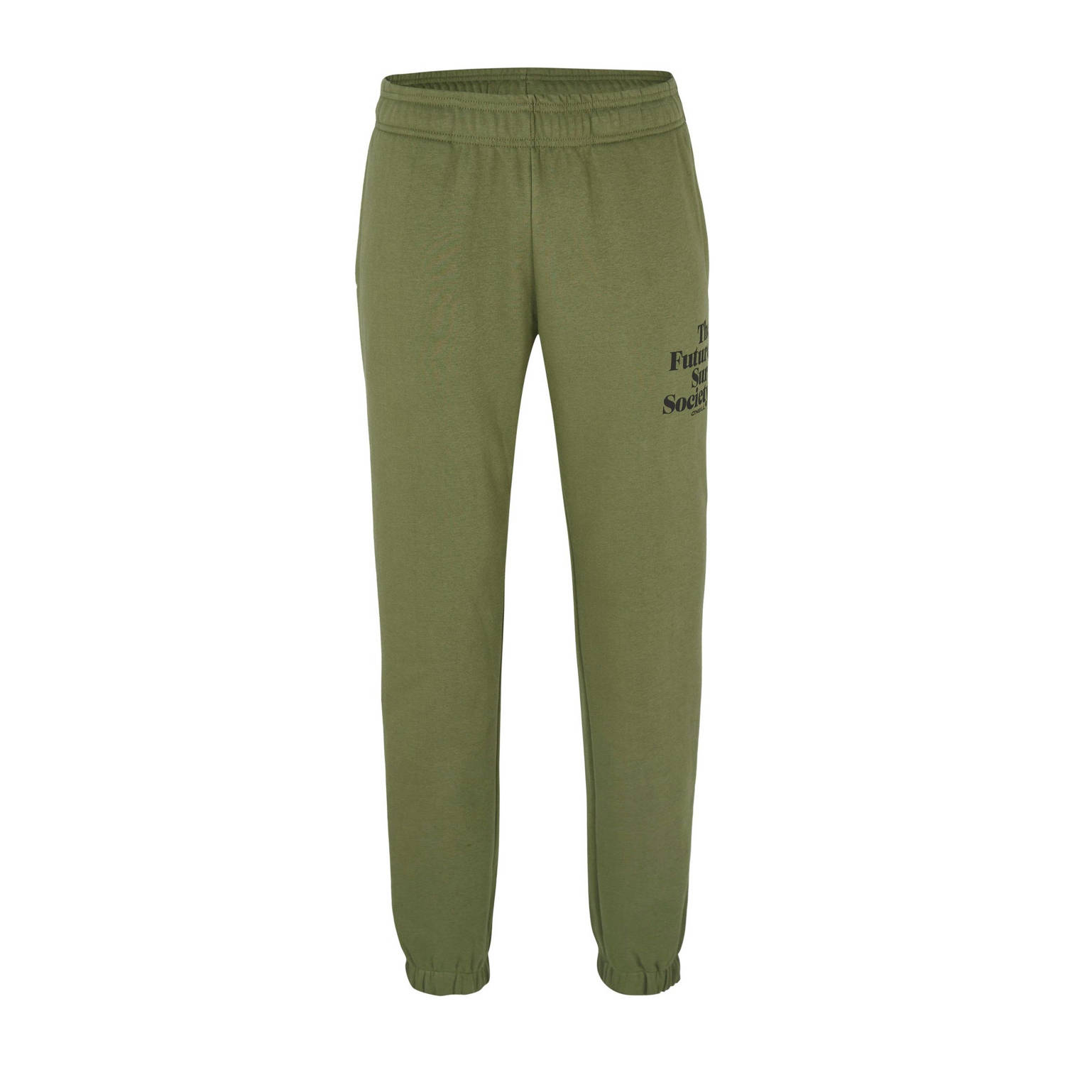 O'Neill regular fit joggingbroek met logo deep lichen green